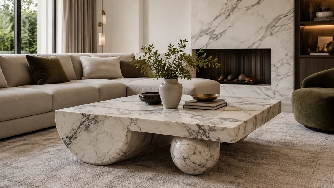 How to Choose a Marble Coffee Table for a Luxury Living Room
