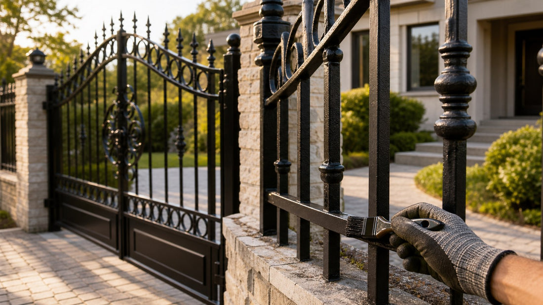 How to Protect Iron Railings and Gates from Rust