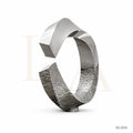 Monumental Infinity Ring Stainless Steel Sculpture for Luxury Landscapes