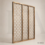 Rose Gold Stainless Steel Art Deco Decorative Screen Panel for Luxury Interiors