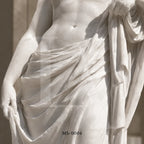 Classical White Marble Roman Male Statue | Luxury Garden Sculpture
