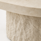 Layered Travertine Coffee Table