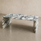 Calacatta Viola Marble Waterfall Coffee Table