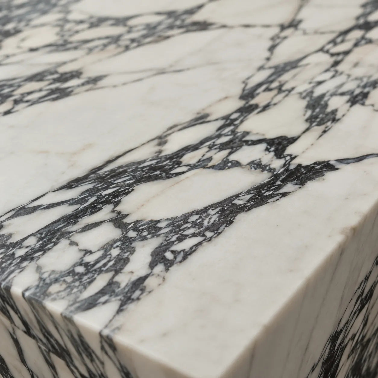 Calacatta Viola Marble Waterfall Coffee Table
