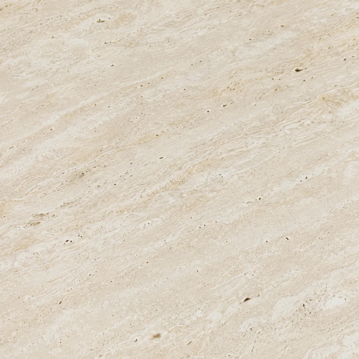 Organic White Travertine Coffee Table