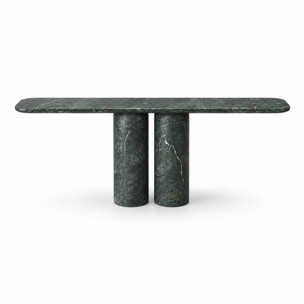 Indian Green Marble Console Table
