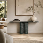 Indian Green Marble Console Table