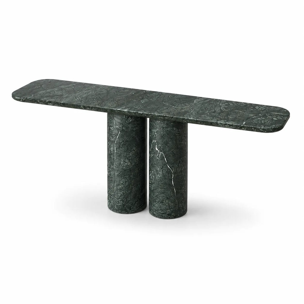 Indian Green Marble Console Table