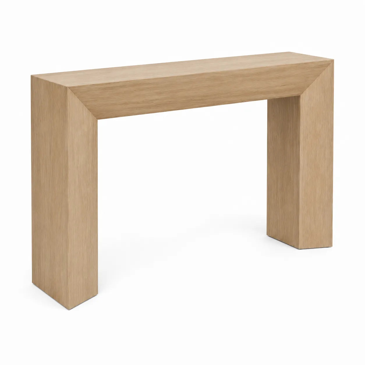 Travertine Console Table