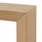Travertine Console Table