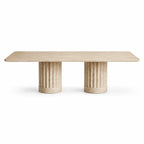 Travertine Dining Table