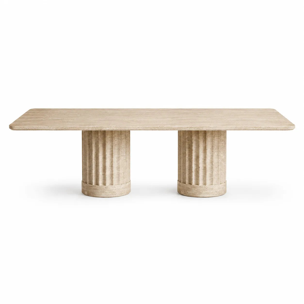 Travertine Dining Table