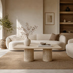 Travertine Dining Table