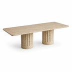 Travertine Dining Table