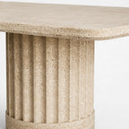 Travertine Dining Table