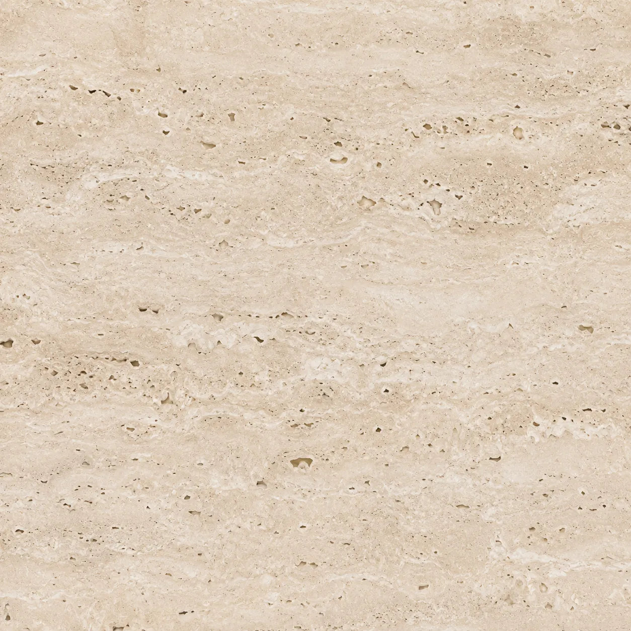 Beige Travertine Oval Dining Table