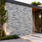 Grey Split Face Stone Veneer Panel