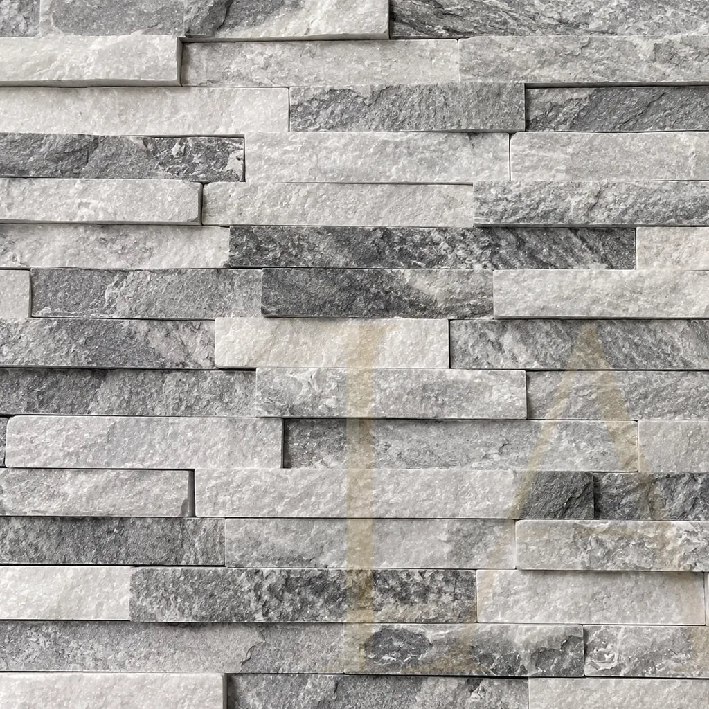 Grey Split Face Stone Veneer Panel