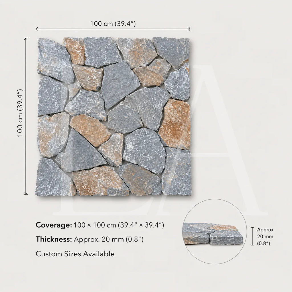 Rustic Natural Stone Veneer for Walls & Landscapes