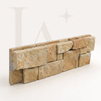 Natural Yellow Stacked Stone Wall Cladding