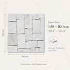White Limestone Wall Cladding