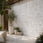 White Limestone Wall Cladding