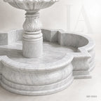 Classical White Marble Garden Fountain