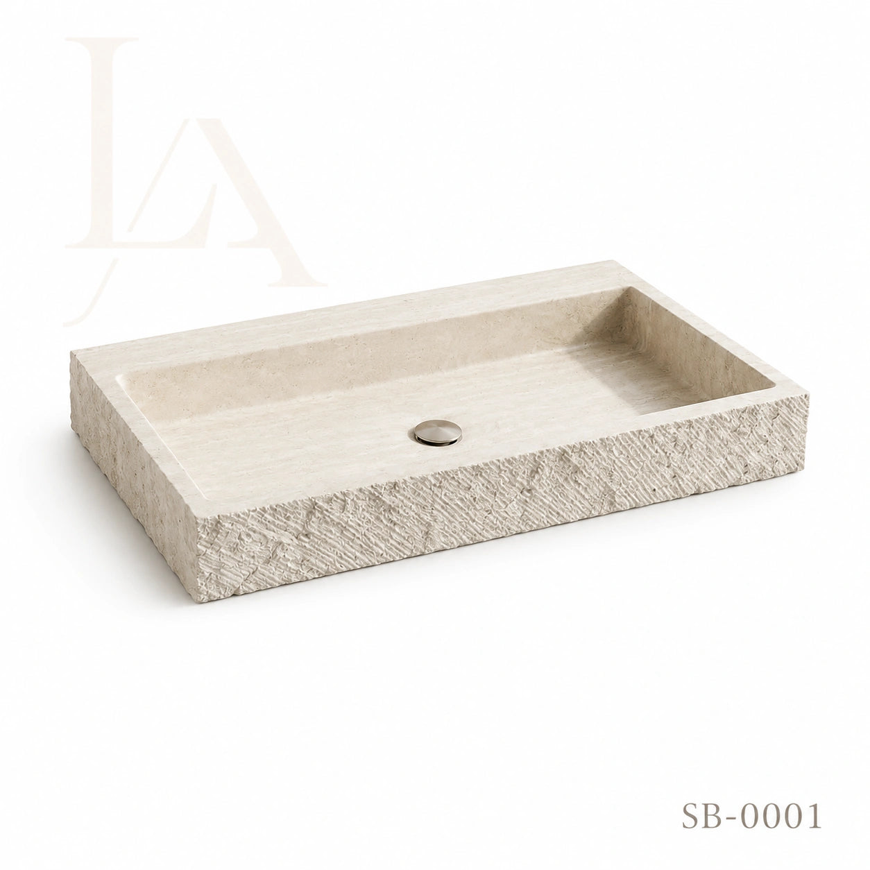 Modern Natural Stone Bathroom Sink Basin