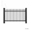 Modern Spear Top Steel Fence Panel