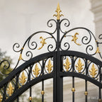 Royal Estate Ornamental Wrought Iron Driveway Gate