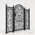 Heritage Scroll Wrought Iron Garden Gate