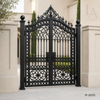 Regency Estate Wrought Iron Entry Gate