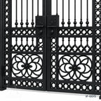 Regency Estate Wrought Iron Entry Gate