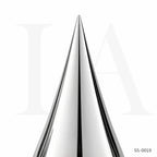 Monumental Mirror Polished Stainless Steel Teardrop Sculpture for Contemporary Public Spaces