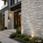 Natural Multi-Color Quartzite Stacked Stone Wall Panels