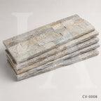 Natural Multi-Color Quartzite Stacked Stone Wall Panels