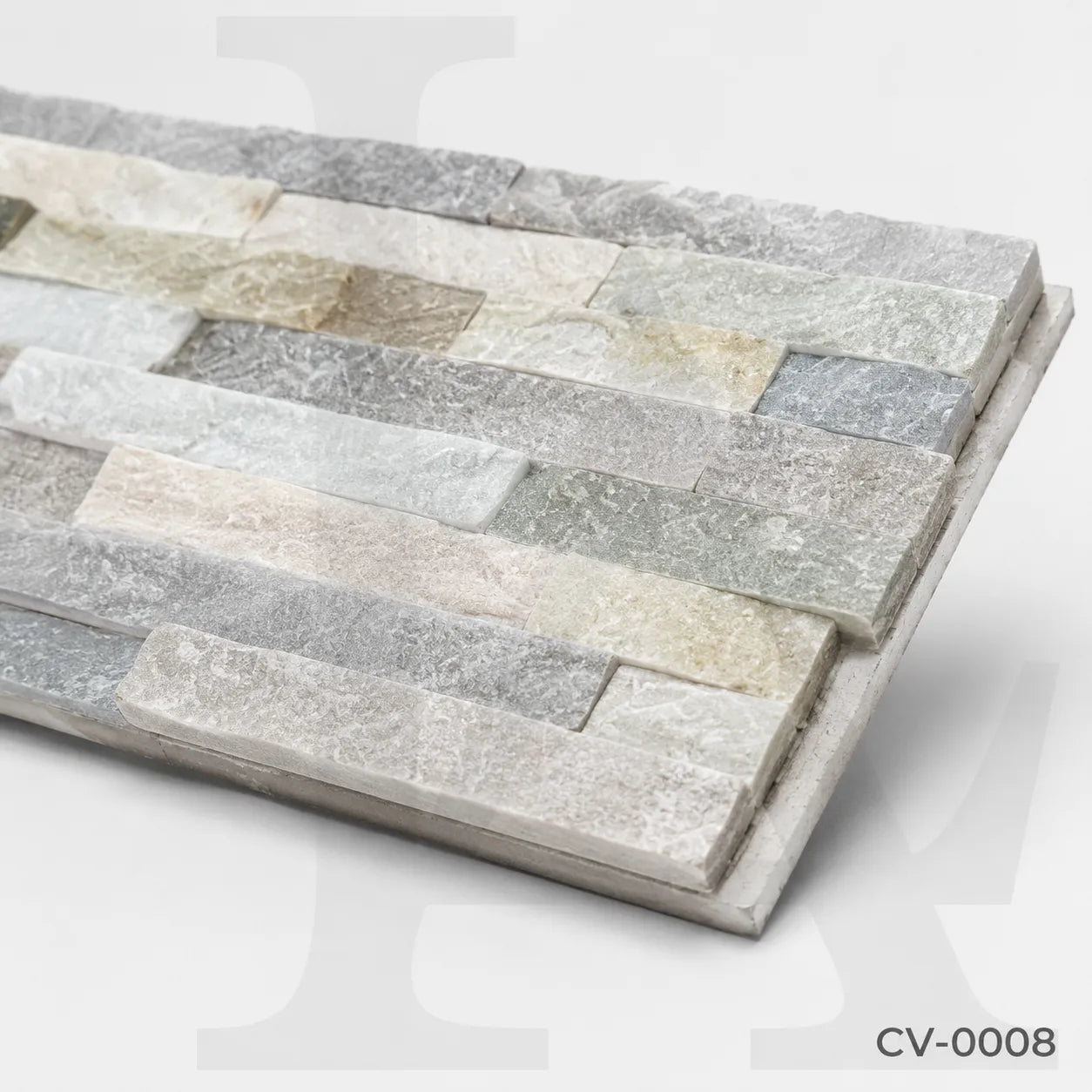 Natural Multi-Color Quartzite Stacked Stone Wall Panels