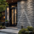 Natural Grey Granite Split Face Ledger Panels for Contemporary Wall Cladding
