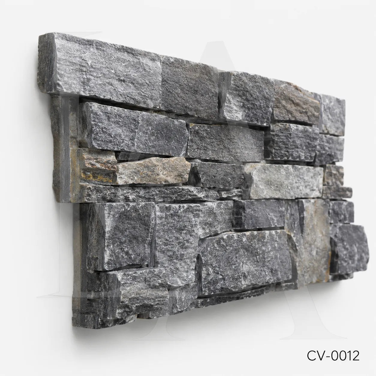 Natural Grey Quartzite Ashlar Stone Panels for Luxury Wall Cladding
