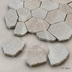 Natural Grey Granite Irregular Stepping Stones for Luxury Garden Pathways