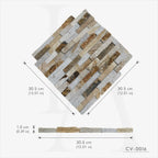 Rusty Quartzite Ledger Stone Panels for Feature Walls & Exterior Cladding
