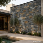 Grey Quartzite Ledger Stone Panels for Exterior Walls & Landscape Projects