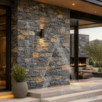 Grey Quartzite Ledger Stone Panels for Exterior Walls & Landscape Projects