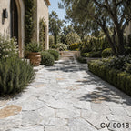 White Quartzite Crazy Paving Stone for Patios, Pathways & Pool Decks