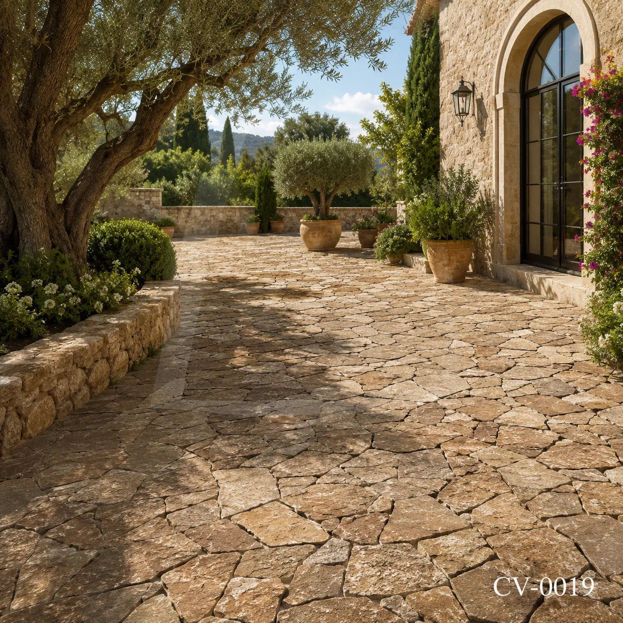 Rusty Quartzite Crazy Paving Stone for Garden Paths, Patios & Outdoor Landscaping