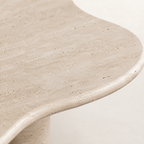 Organic Travertine Coffee Table