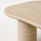 Organic Travertine Coffee Table