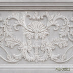 Luxury White Marble Musician Garden Bench | Hand-Carved Classical Stone Bench