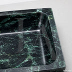 Verde Marble Ashtray | Luxury Natural Stone Desk Accessory