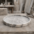 Natural Marble Tray | Luxury Stone Serving Tray for Modern Interiors
